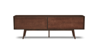 Wooden TV Unit with Drawer & Cabinet Storage for Living Room