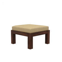 Solid Sheesham Wood  Coffee Table with 4 Stools for Living Room