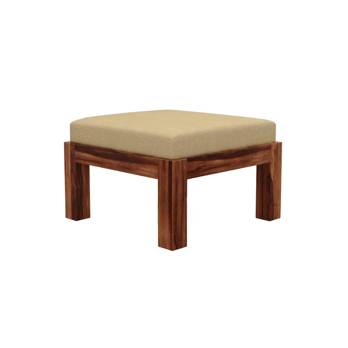 Solid Sheesham Wood  Coffee Table with 4 Stools for Living Room