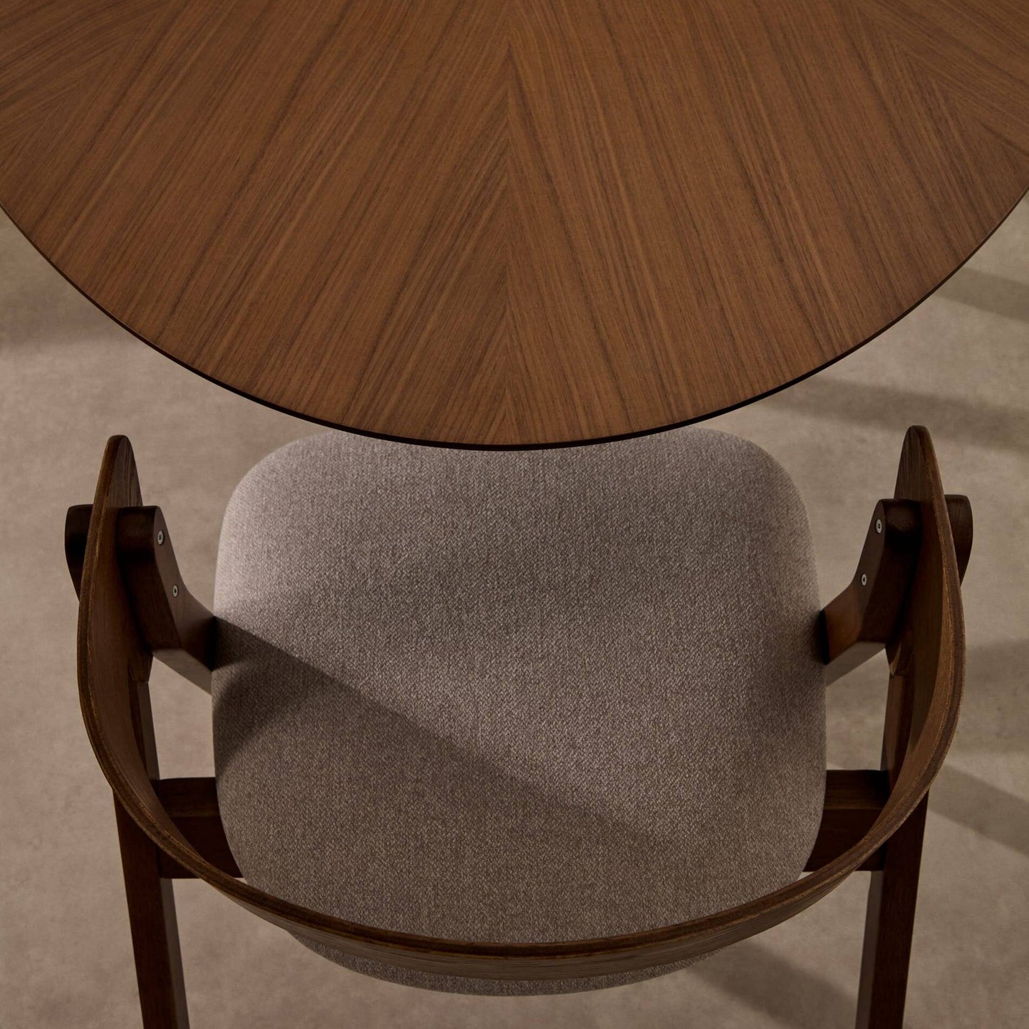 Wooden Dining Chair with Upholstery Seat