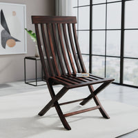 Wooden Patio Folding Chair for Living Room