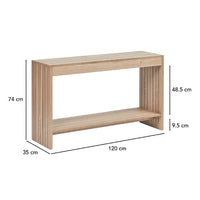 Wooden Console Table for Living Room