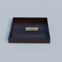 Solid Wood Serving Tray Set for Kitchen Accessories