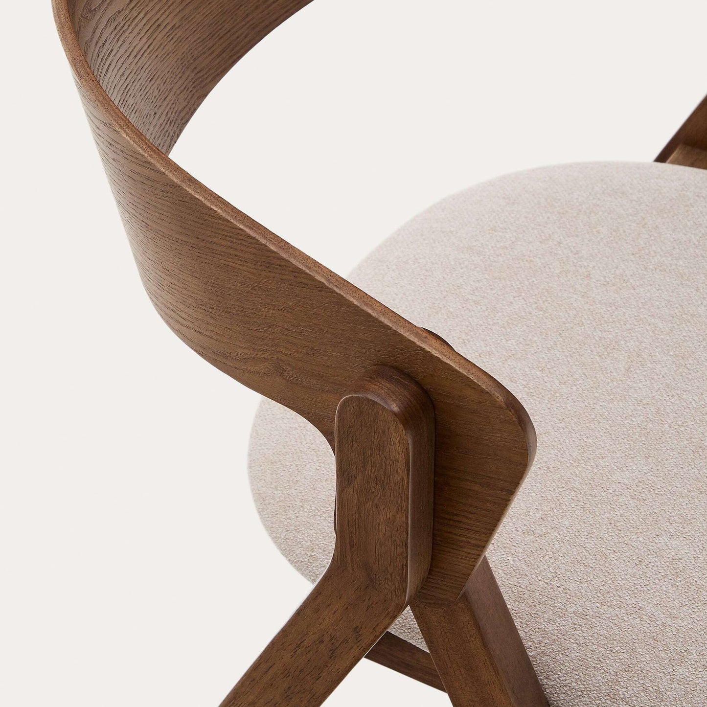 Wooden Dining Chair with Upholstery Seat
