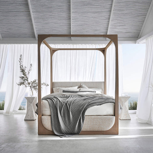 Wooden Poster Bed for Bedroom