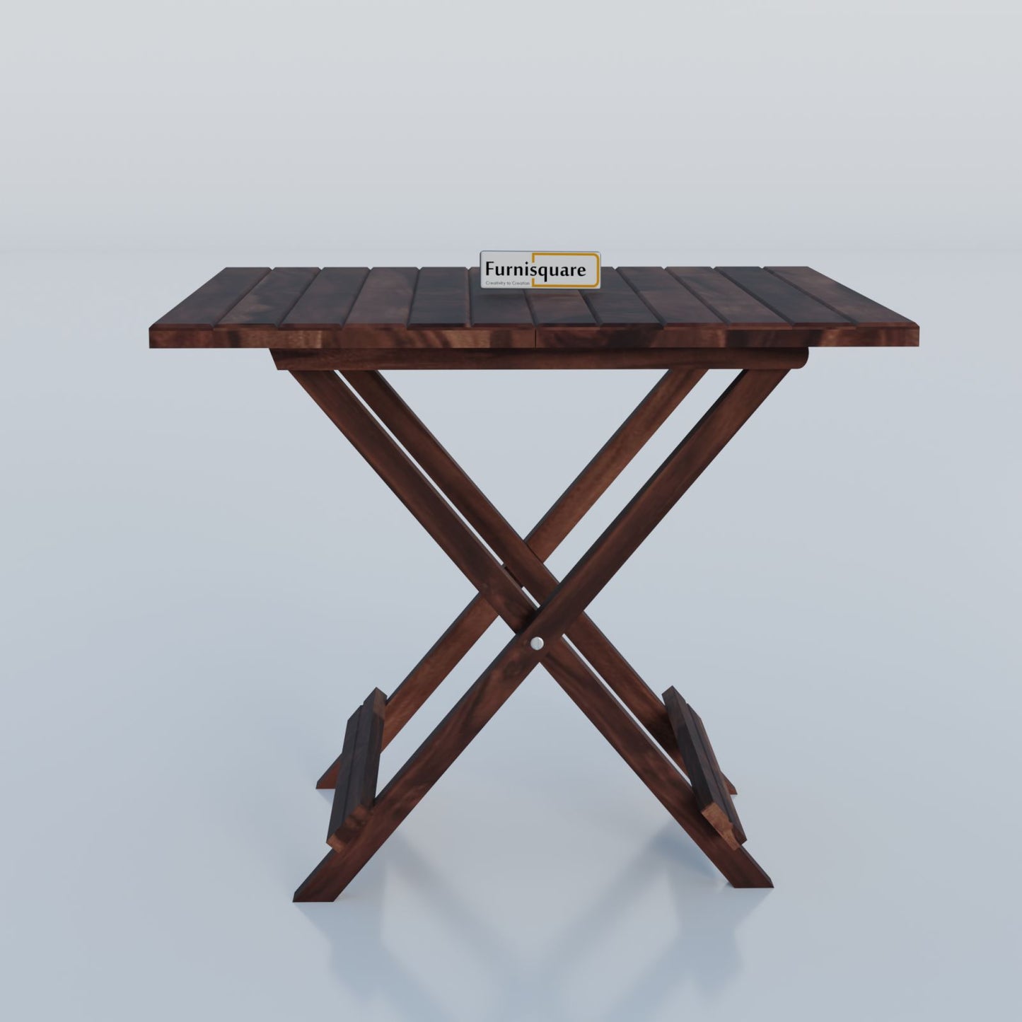Wooden Patio Folding Table for Outdoor Space