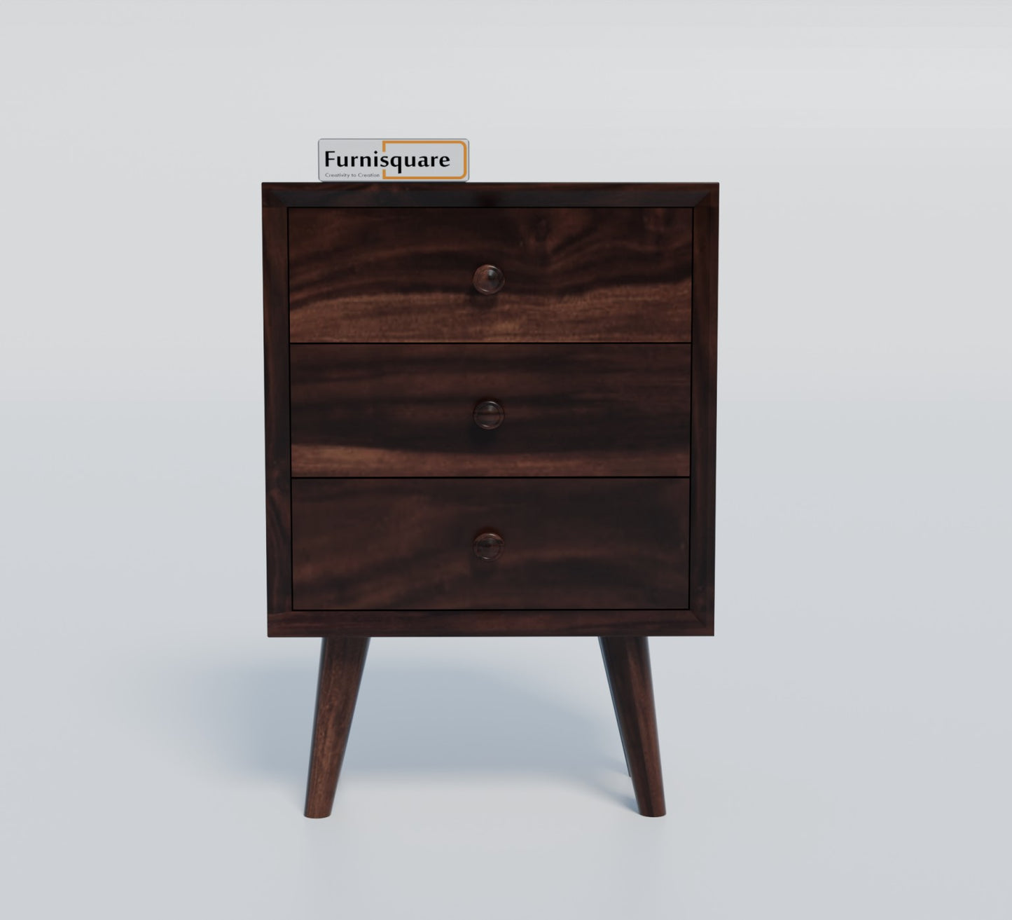 Sheesham Wood Bedside Table for Bedroom