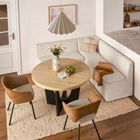 Solid Wood Dining Table 4-Seater Set for Dining Room