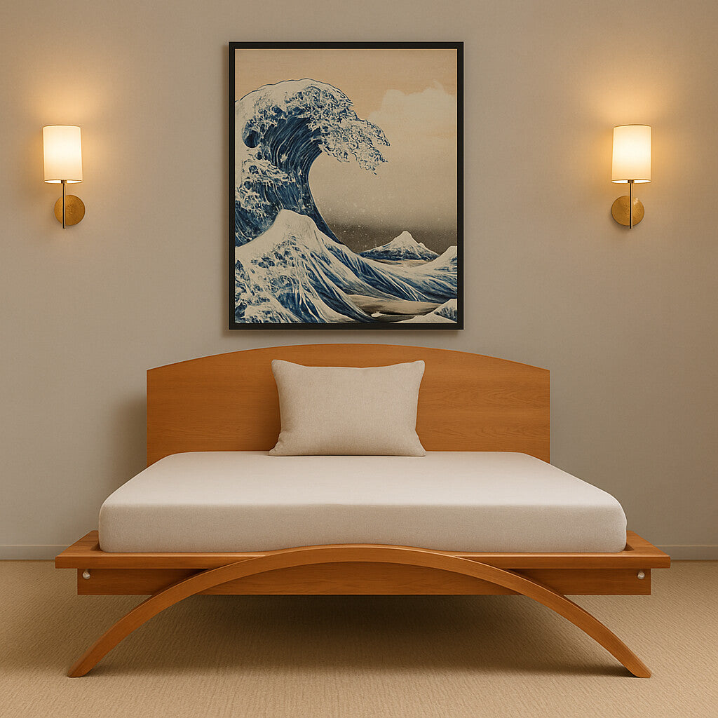 Solid Wood King Size bed without Storage