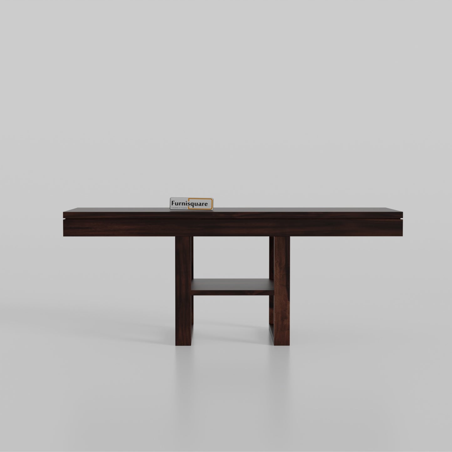 Wooden Coffee Table with Stool for Living Room