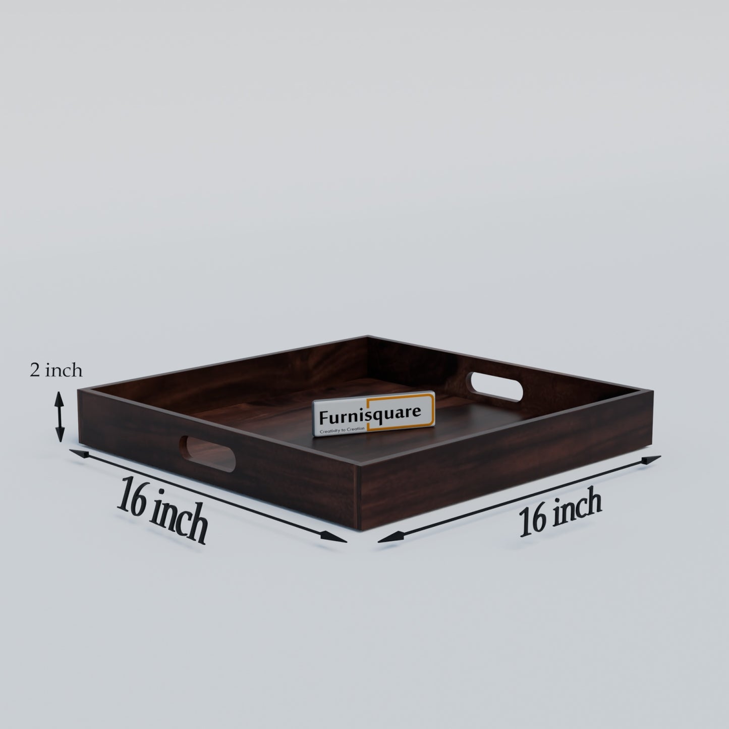 Solid Wood Serving Tray Set for Kitchen Accessories