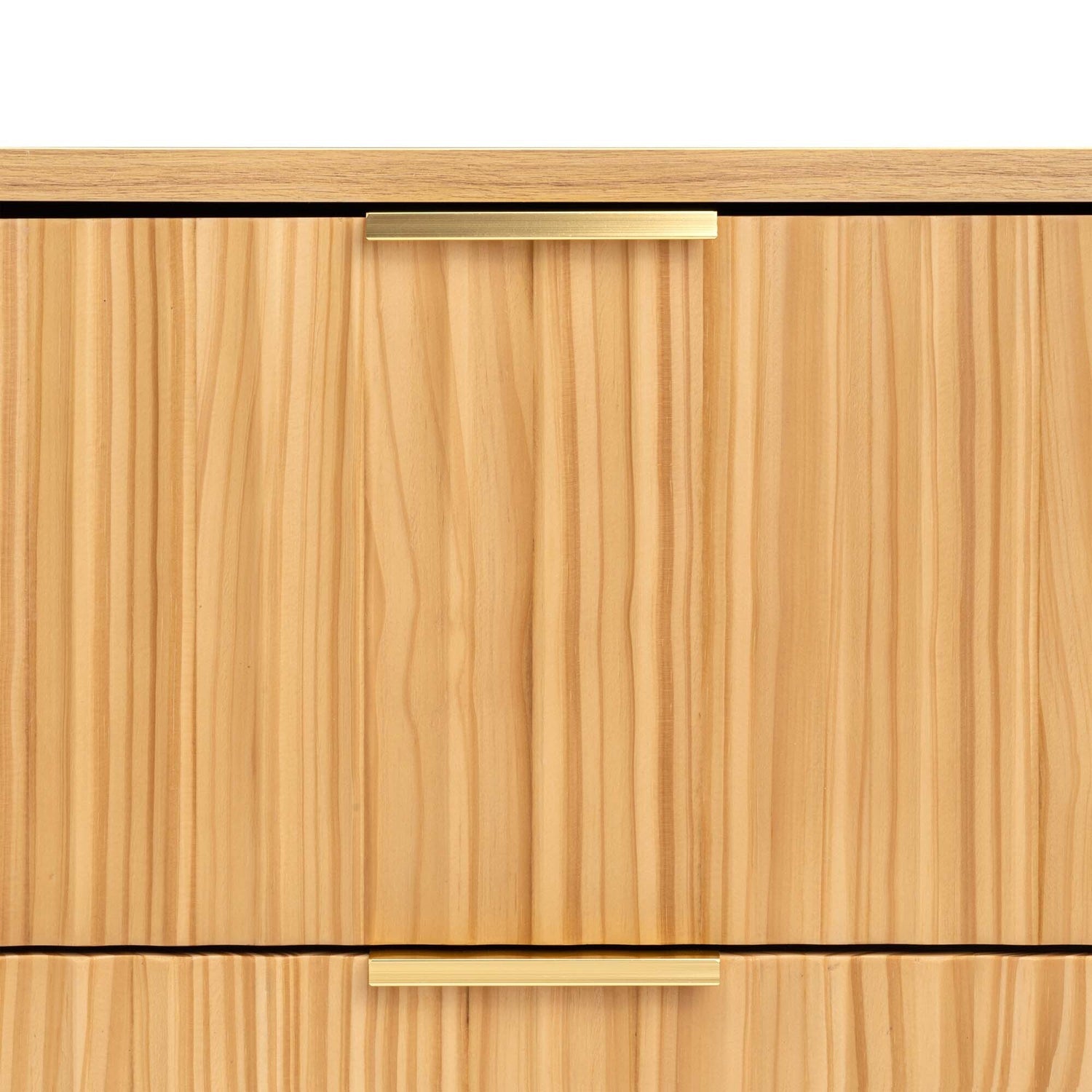 Wooden Bedside Table with Drawer in Natural Oak Finish
