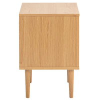 Wooden Bedside Table with Drawer for Bedroom