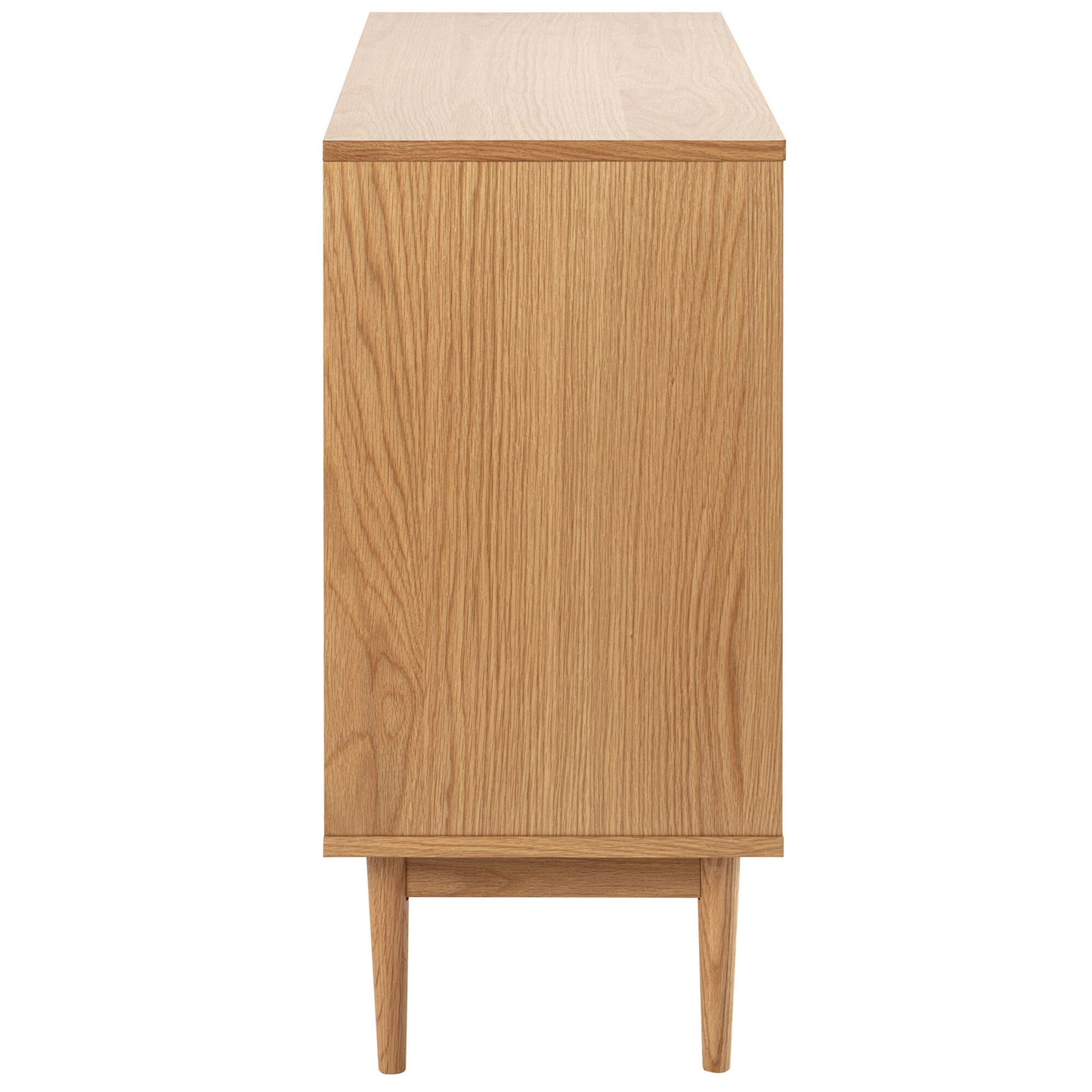 Wooden Chest of Drawer for Living Storage in Natural Finish