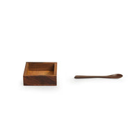 Sheesham Wood Spice Box with Spoon