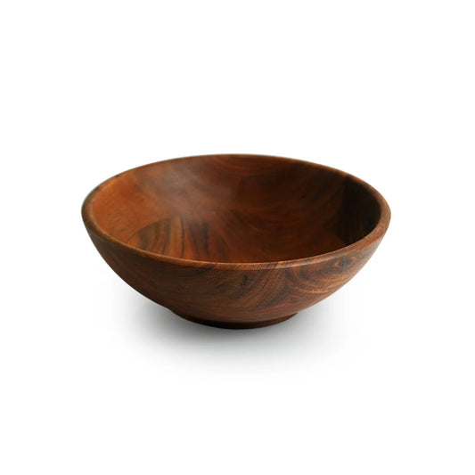 Wooden Handcrafted Serving Salad Bowl