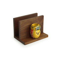Wooden Tissue & Toothpick Holder