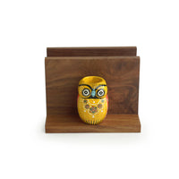Wooden Tissue & Toothpick Holder