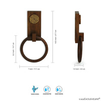 Wooden Towel Ring Holder