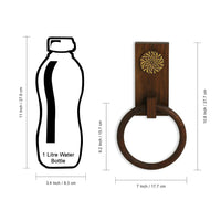 Wooden Towel Ring Holder