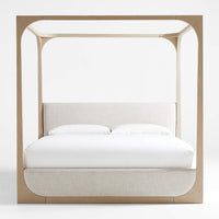 Wooden Poster Bed for Bedroom