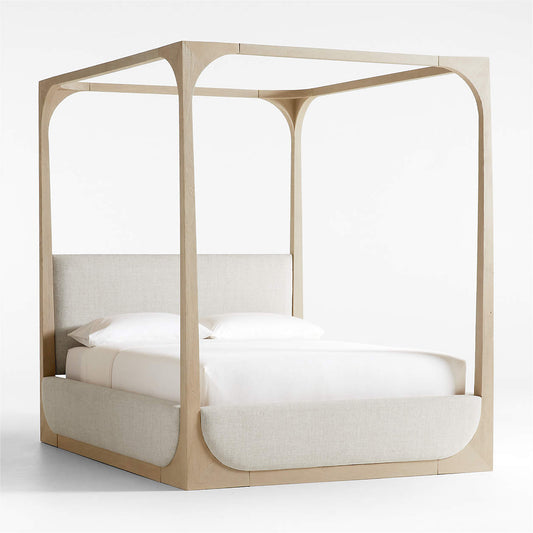 Wooden Poster Bed for Bedroom