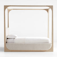 Wooden Poster Bed for Bedroom