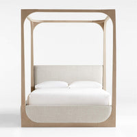 Wooden Poster Bed for Bedroom