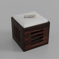 Wooden Coffee Table with Stool for Living Room