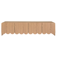 Wooden Entertainment Unit for Living Room