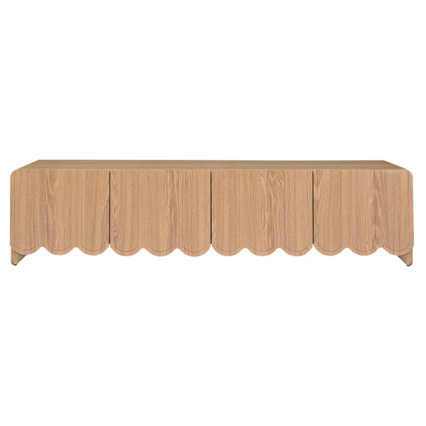 Wooden Entertainment Unit for Living Room - alternate