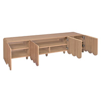 Wooden Entertainment Unit for Living Room