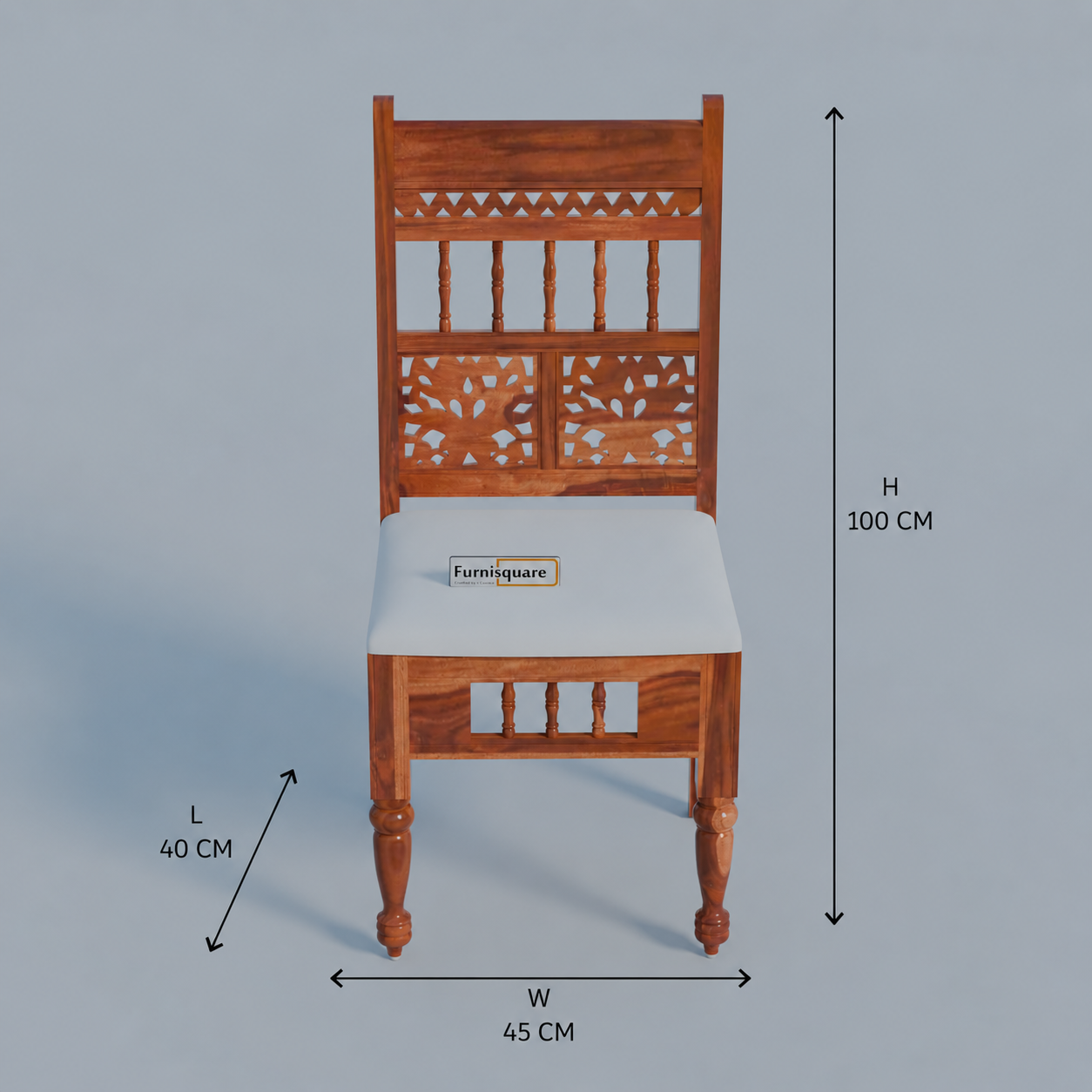 Wooden Dining Table 4 Seater with Cushioned Bench for Dining Room