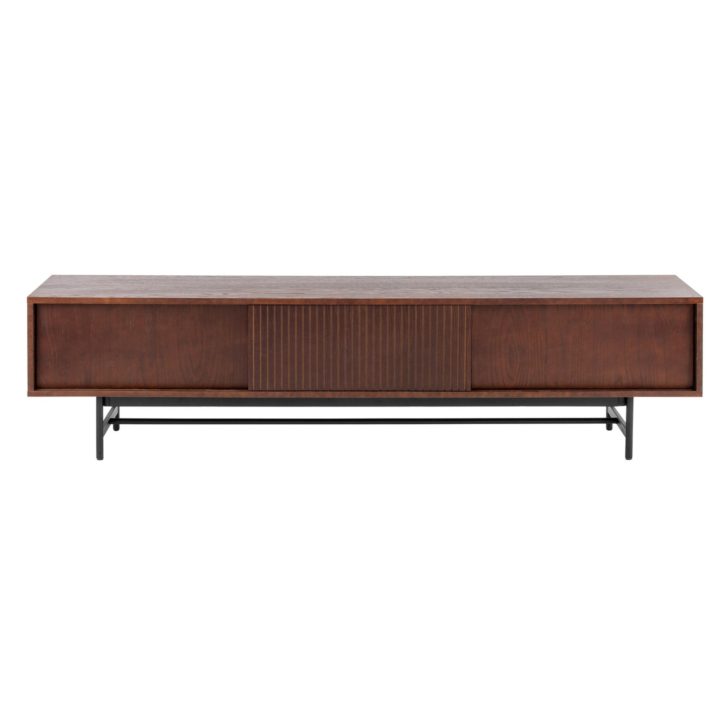 Wooden TV Unit for Living Room in Walnut Finish