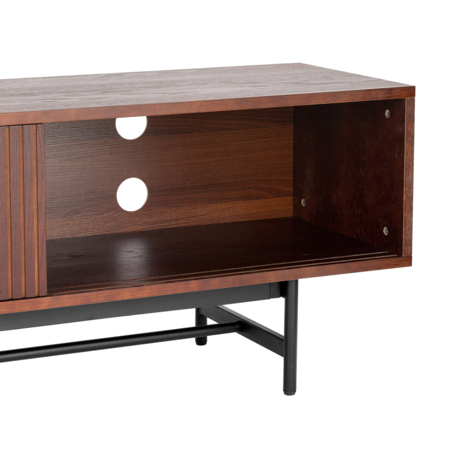 Wooden TV Unit for Living Room in Walnut Finish