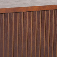 Wooden TV Unit for Living Room in Walnut Finish