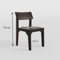 Solid Wood Dining Table 6 Seater with Chair for Dining Room