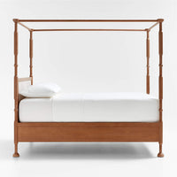 Solid Wood Poster Bed for Bedroom