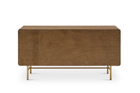 Solid Wood Crockery Unit with Storage for Living Room