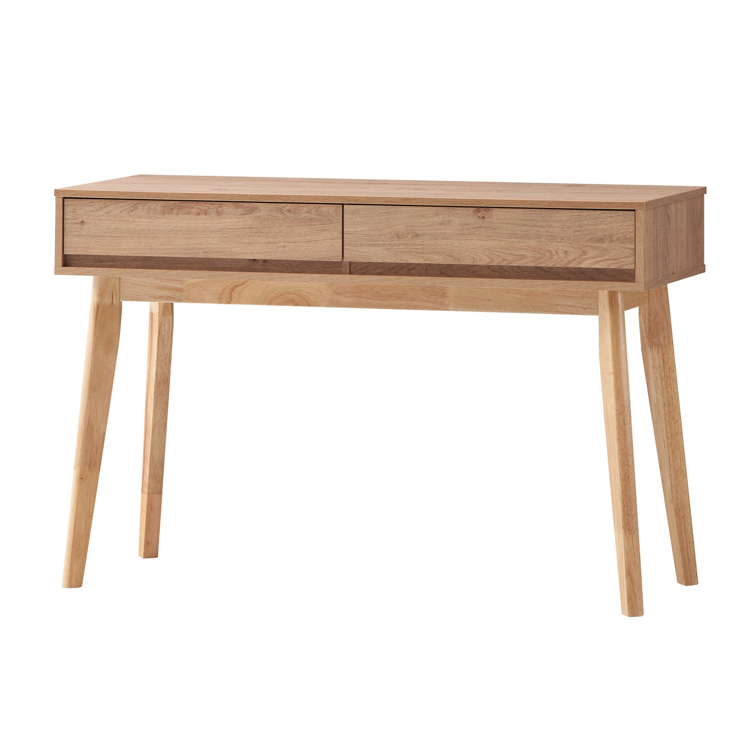 Wooden Console Table with 2 Drawer for Living Room