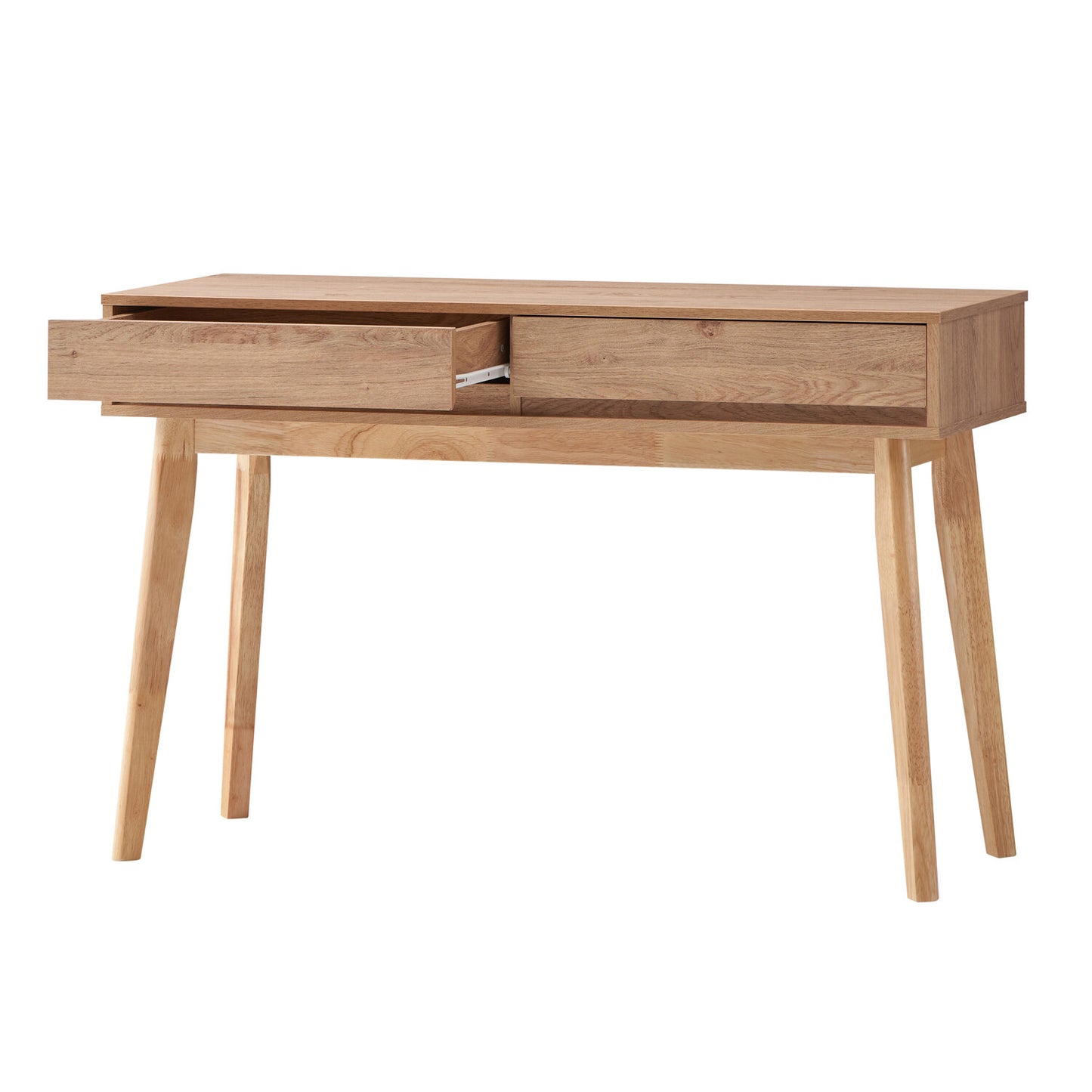 Wooden Console Table with 2 Drawer for Living Room