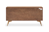 Solid Wood Sideboard Cabinet with Storage for Living Room