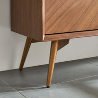 Solid Wood Sideboard Cabinet with Storage for Living Room