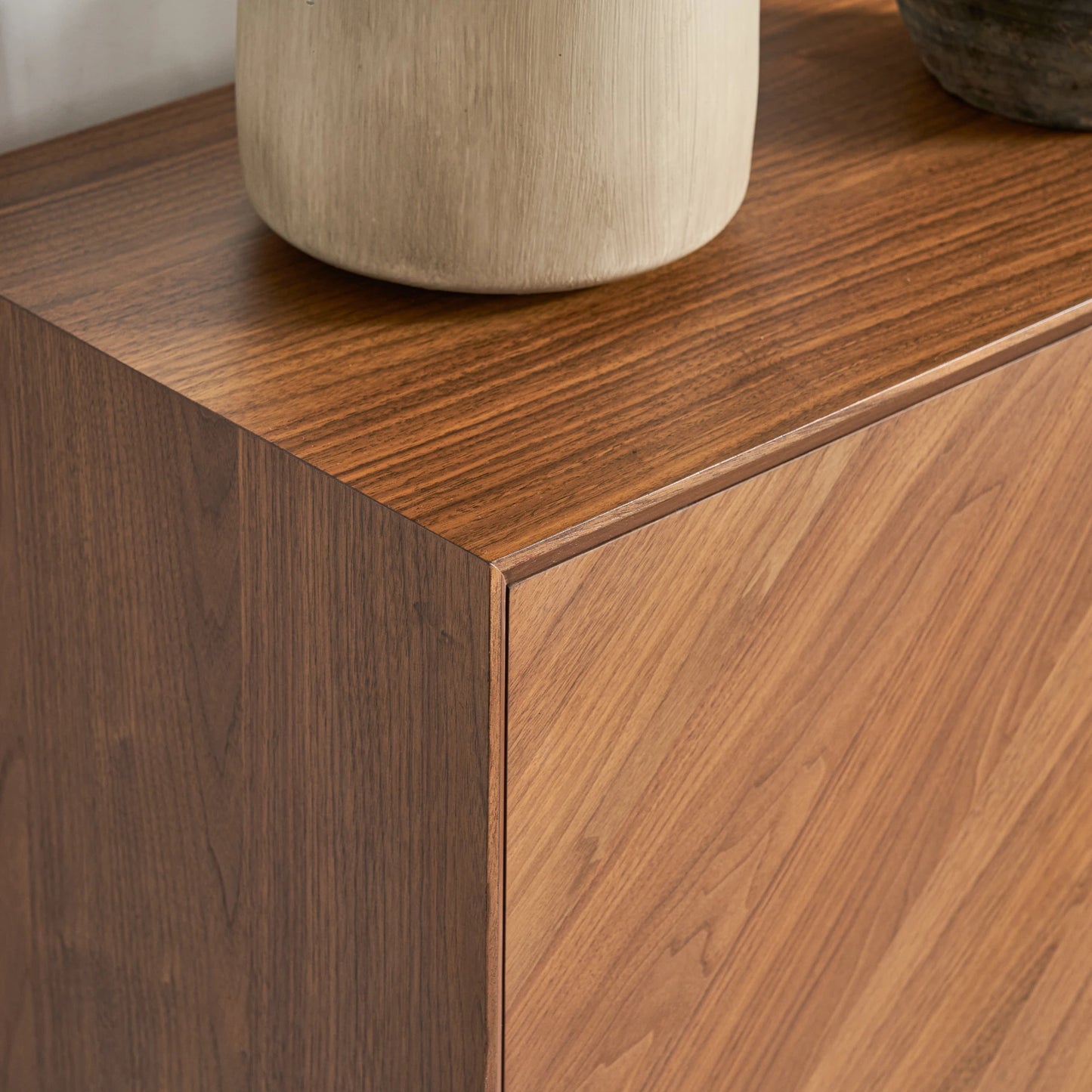 Solid Wood Sideboard Cabinet with Storage for Living Room