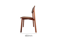 Solid Wood Dining Table 4-Seater Set for Dining Room in Natural Finish