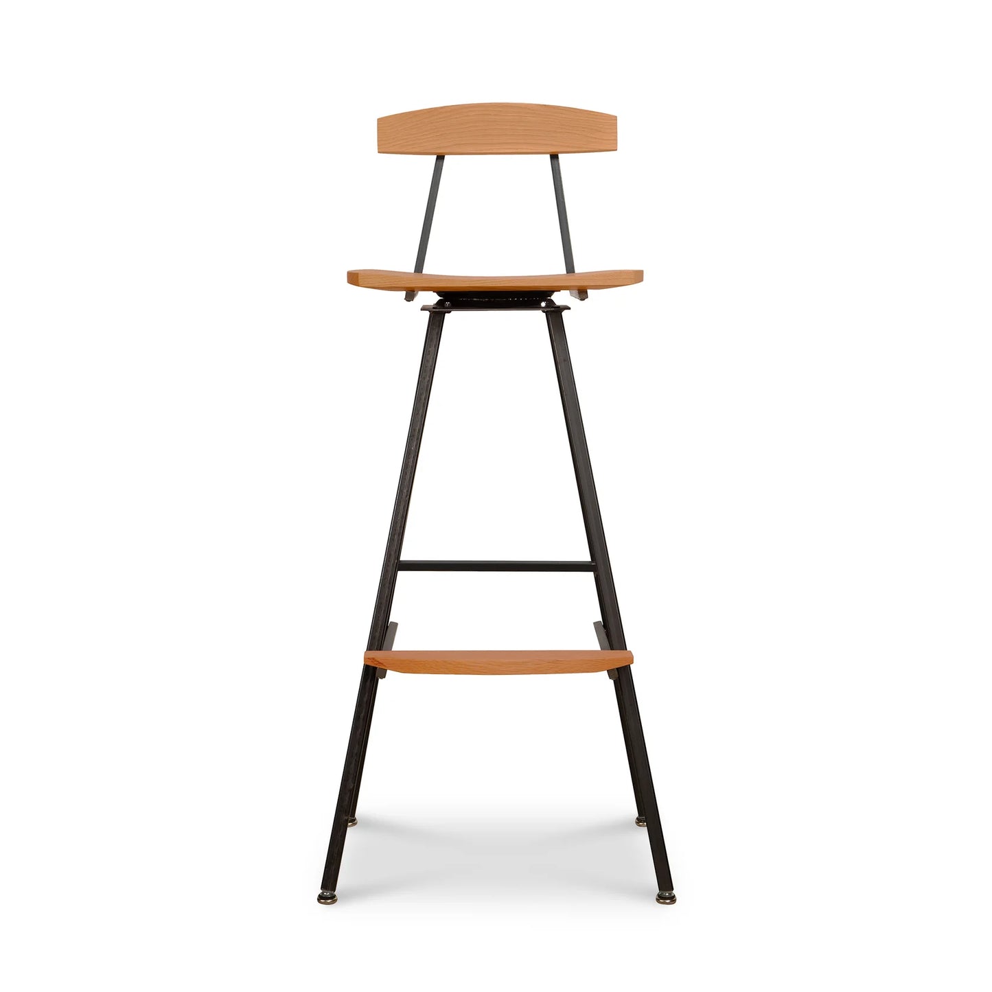 Solid Wood Bar Stool with Iron Leg for Bar Furniture