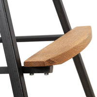 Solid Wood Bar Stool with Iron Leg for Bar Furniture