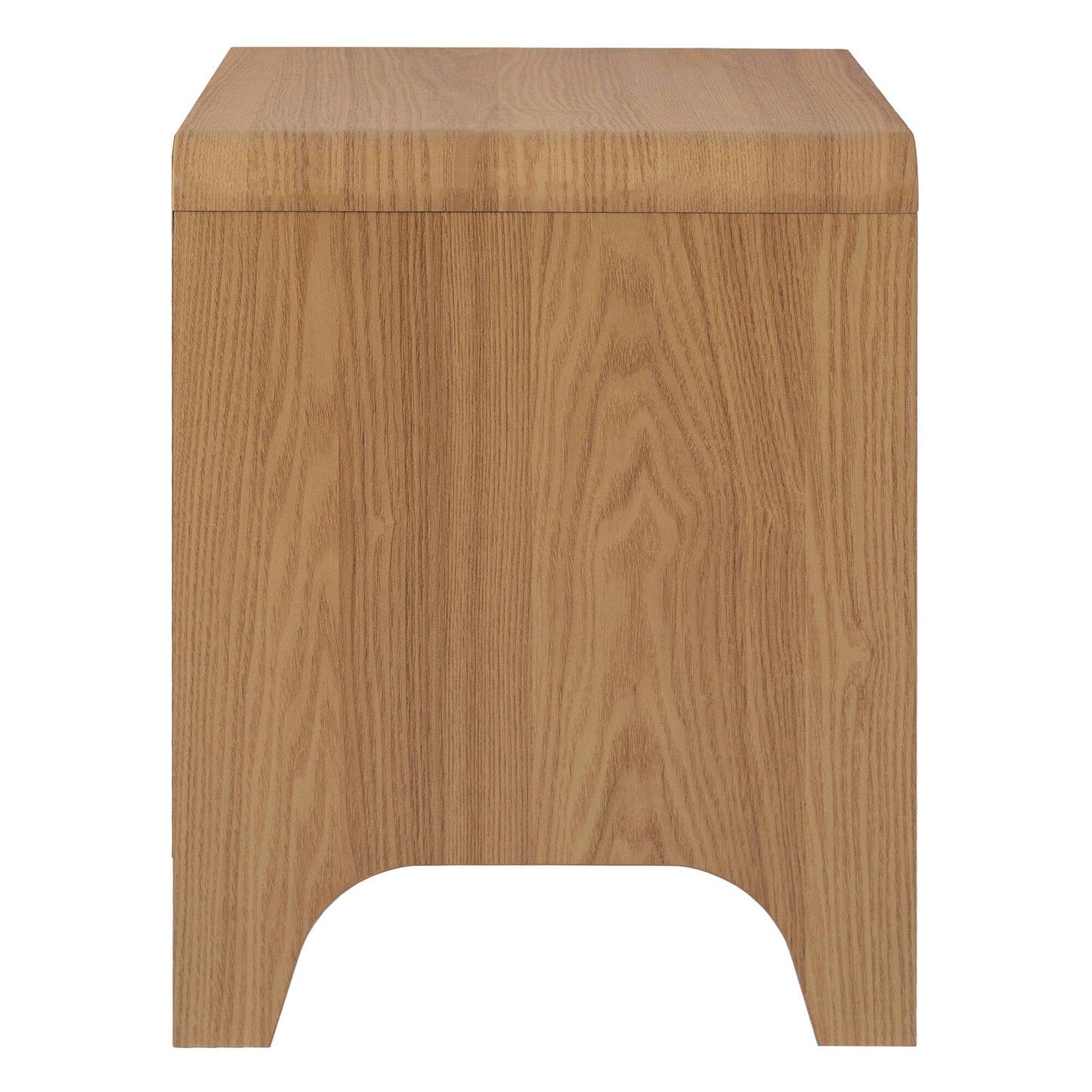 Wooden Bedside Table with Drawers for Bedroom