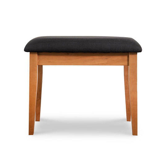 Wooden Upholstered Vanity Stool