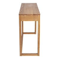Solid Wood Console Table with 2 Drawers for Living Room